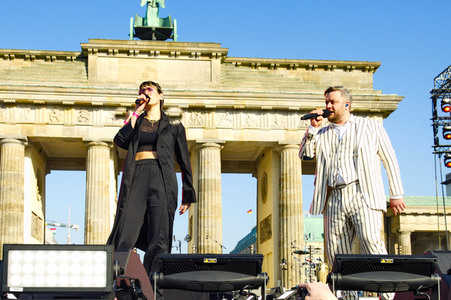 Kundgebung und Friedenskonzert 'Sound of Peace' in Berlin