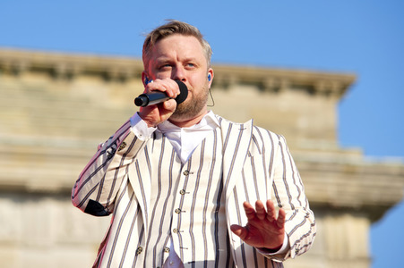 Kundgebung und Friedenskonzert 'Sound of Peace' in Berlin