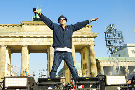 Kundgebung und Friedenskonzert 'Sound of Peace' in Berlin