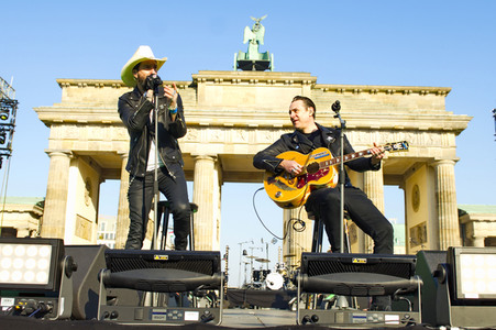 Kundgebung und Friedenskonzert 'Sound of Peace' in Berlin