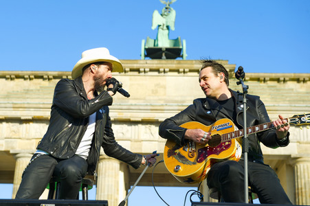 Kundgebung und Friedenskonzert 'Sound of Peace' in Berlin