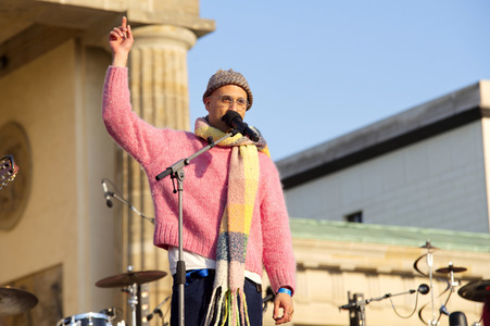 Kundgebung und Friedenskonzert 'Sound of Peace' in Berlin
