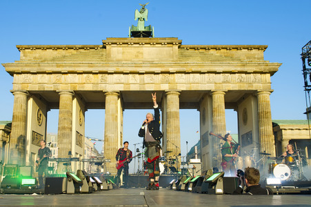 Kundgebung und Friedenskonzert 'Sound of Peace' in Berlin