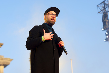 Kundgebung und Friedenskonzert 'Sound of Peace' in Berlin