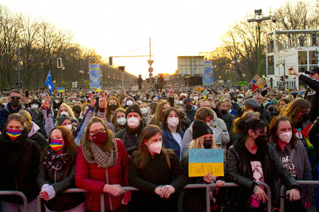 Kundgebung und Friedenskonzert 'Sound of Peace' in Berlin