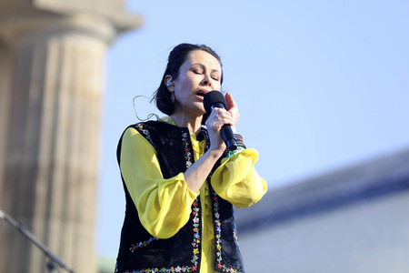 Kundgebung und Friedenskonzert 'Sound of Peace' in Berlin