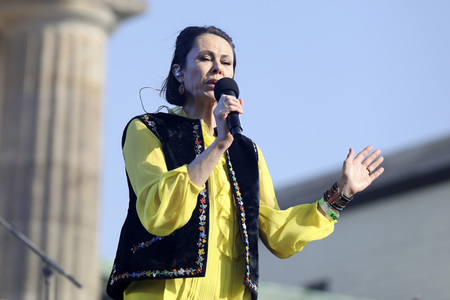 Kundgebung und Friedenskonzert 'Sound of Peace' in Berlin