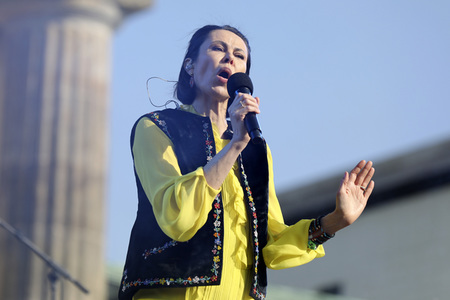 Kundgebung und Friedenskonzert 'Sound of Peace' in Berlin