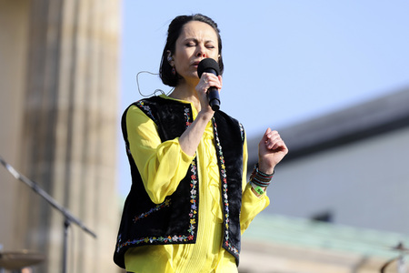 Kundgebung und Friedenskonzert 'Sound of Peace' in Berlin