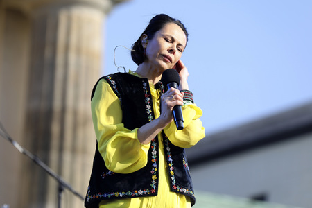 Kundgebung und Friedenskonzert 'Sound of Peace' in Berlin