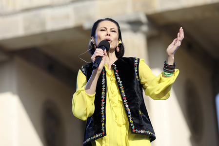 Kundgebung und Friedenskonzert 'Sound of Peace' in Berlin