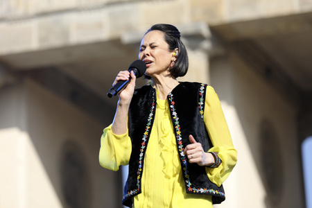 Kundgebung und Friedenskonzert 'Sound of Peace' in Berlin