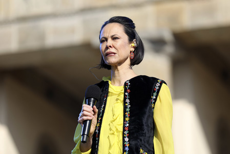 Kundgebung und Friedenskonzert 'Sound of Peace' in Berlin