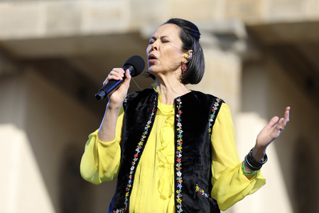 Kundgebung und Friedenskonzert 'Sound of Peace' in Berlin
