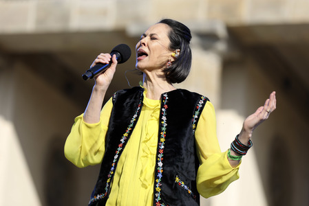 Kundgebung und Friedenskonzert 'Sound of Peace' in Berlin