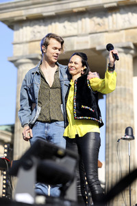 Kundgebung und Friedenskonzert 'Sound of Peace' in Berlin