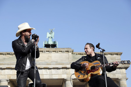 Kundgebung und Friedenskonzert 'Sound of Peace' in Berlin