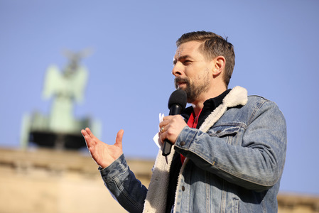 Kundgebung und Friedenskonzert 'Sound of Peace' in Berlin