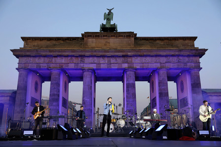 Kundgebung und Friedenskonzert 'Sound of Peace' in Berlin