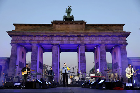 Kundgebung und Friedenskonzert 'Sound of Peace' in Berlin