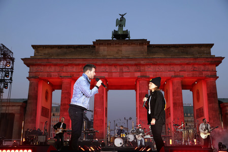Kundgebung und Friedenskonzert 'Sound of Peace' in Berlin