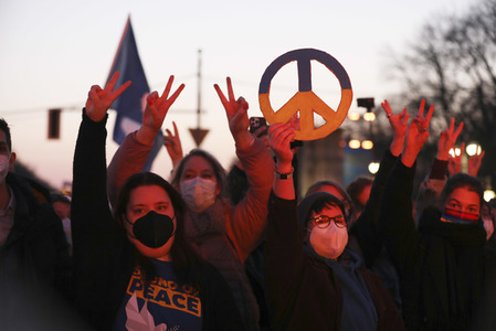 Kundgebung und Friedenskonzert 'Sound of Peace' in Berlin