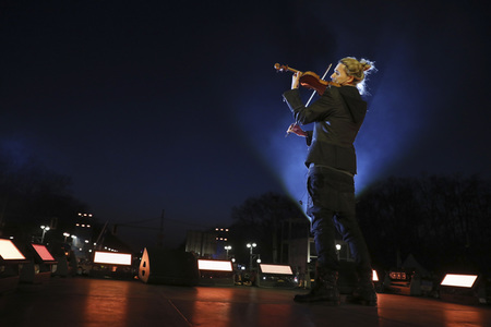 Kundgebung und Friedenskonzert 'Sound of Peace' in Berlin