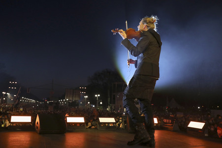 Kundgebung und Friedenskonzert 'Sound of Peace' in Berlin