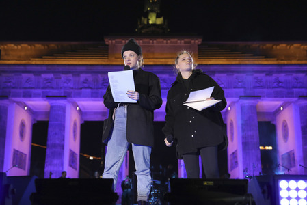 Kundgebung und Friedenskonzert 'Sound of Peace' in Berlin