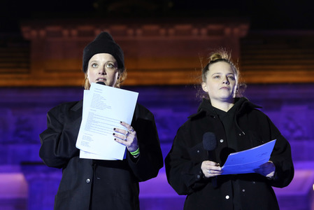 Kundgebung und Friedenskonzert 'Sound of Peace' in Berlin