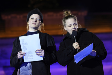 Kundgebung und Friedenskonzert 'Sound of Peace' in Berlin
