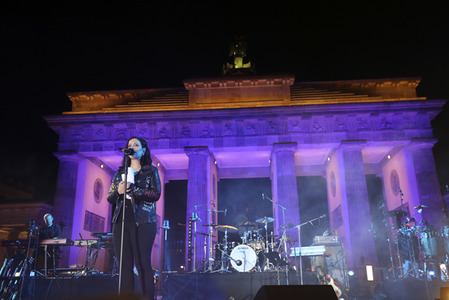 Kundgebung und Friedenskonzert 'Sound of Peace' in Berlin
