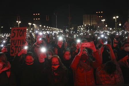 Kundgebung und Friedenskonzert 'Sound of Peace' in Berlin