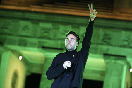 Kundgebung und Friedenskonzert 'Sound of Peace' in Berlin