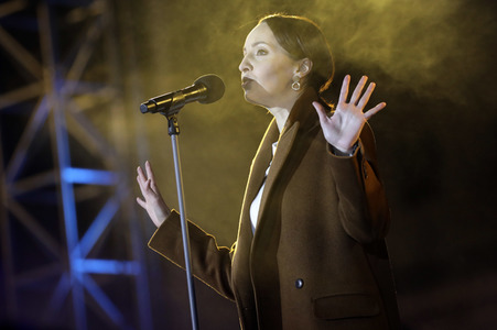 Kundgebung und Friedenskonzert 'Sound of Peace' in Berlin