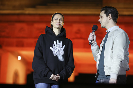 Kundgebung und Friedenskonzert 'Sound of Peace' in Berlin