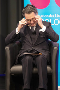 Martin Suter auf der lit.Cologne 2022 in Köln