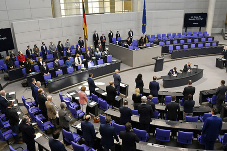 23. Sitzung des Deutschen Bundestages in Berlin