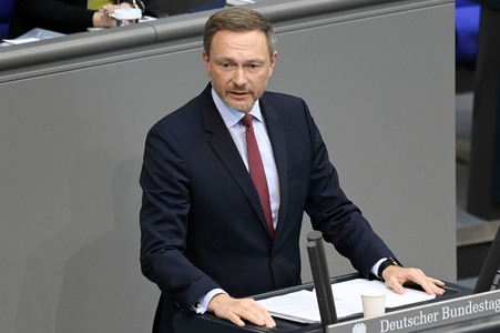23. Sitzung des Deutschen Bundestages in Berlin