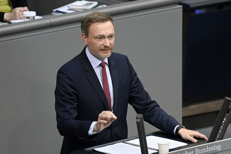 23. Sitzung des Deutschen Bundestages in Berlin