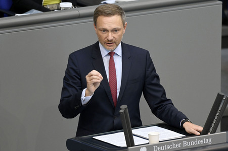23. Sitzung des Deutschen Bundestages in Berlin