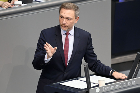 23. Sitzung des Deutschen Bundestages in Berlin