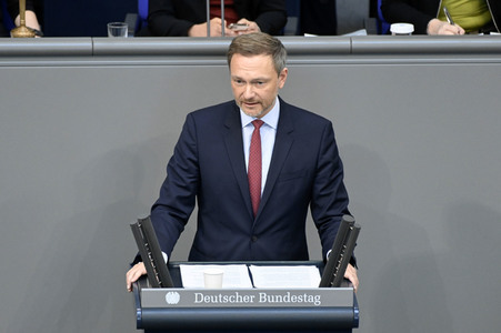 23. Sitzung des Deutschen Bundestages in Berlin
