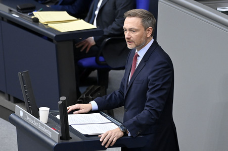 23. Sitzung des Deutschen Bundestages in Berlin