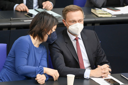 23. Sitzung des Deutschen Bundestages in Berlin