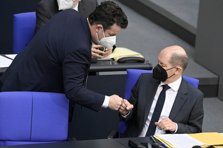 23. Sitzung des Deutschen Bundestages in Berlin