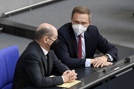 23. Sitzung des Deutschen Bundestages in Berlin