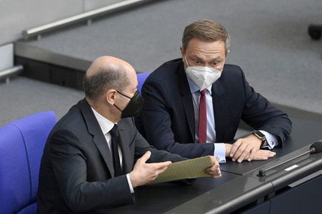 23. Sitzung des Deutschen Bundestages in Berlin