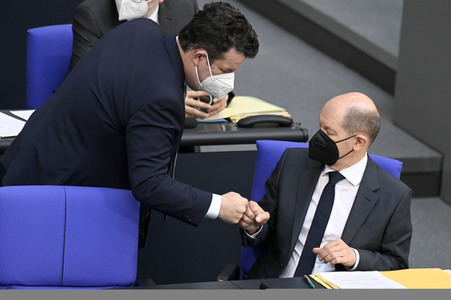 23. Sitzung des Deutschen Bundestages in Berlin