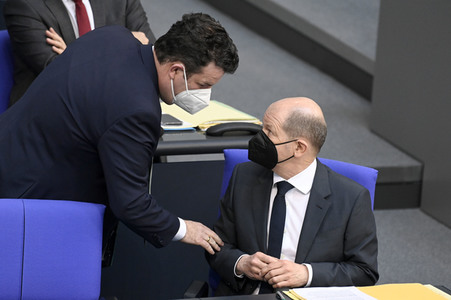 23. Sitzung des Deutschen Bundestages in Berlin